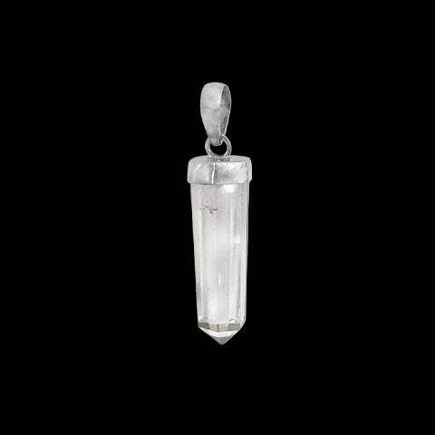 Silver Crystal Pendant - MRose