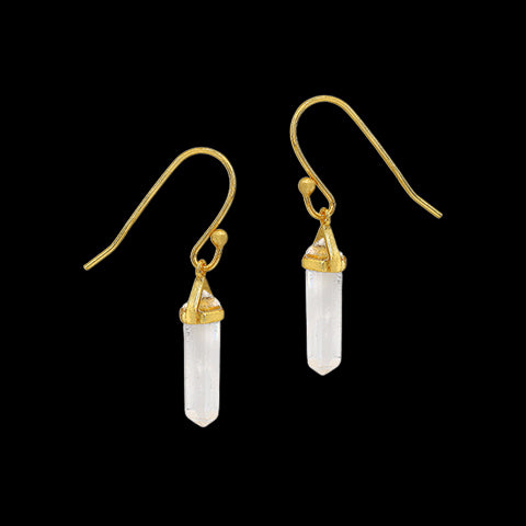 Gold Crystal Earrings - MRose