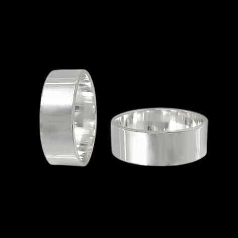 Sterling Silver 8mm Band